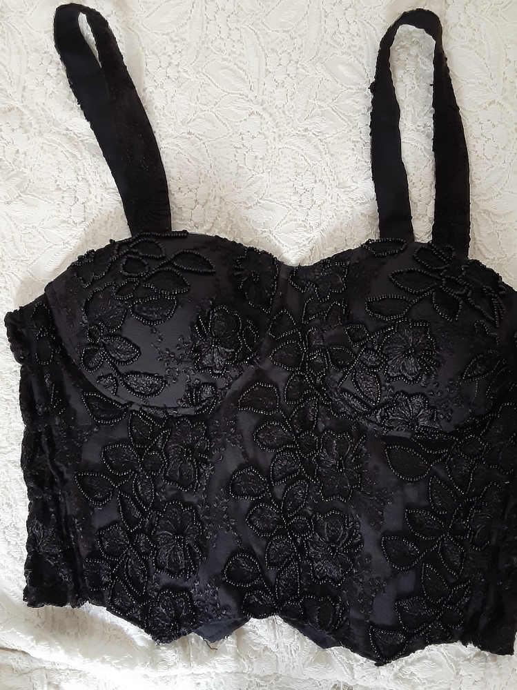 Sequin bustier